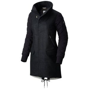Sorel Women's Conquest Carly Wool Down Coat. XS. Charcoal,Black